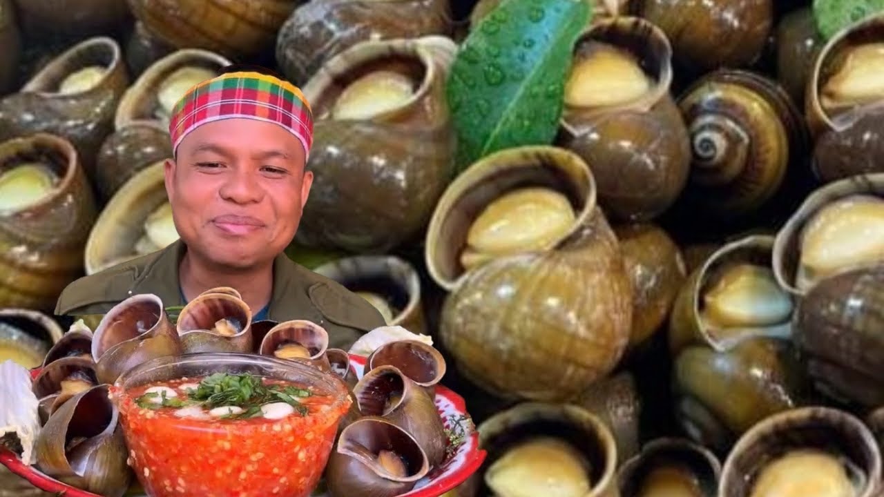 หอยขั่วหอยโข่งนากรอบๆมาแซ่บๆกับซีฟู๊ด