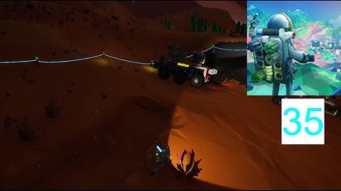 Astroneer Gameplay Walkthrough Part 35 - Transporting My Rover To Calidor (No Commentary)