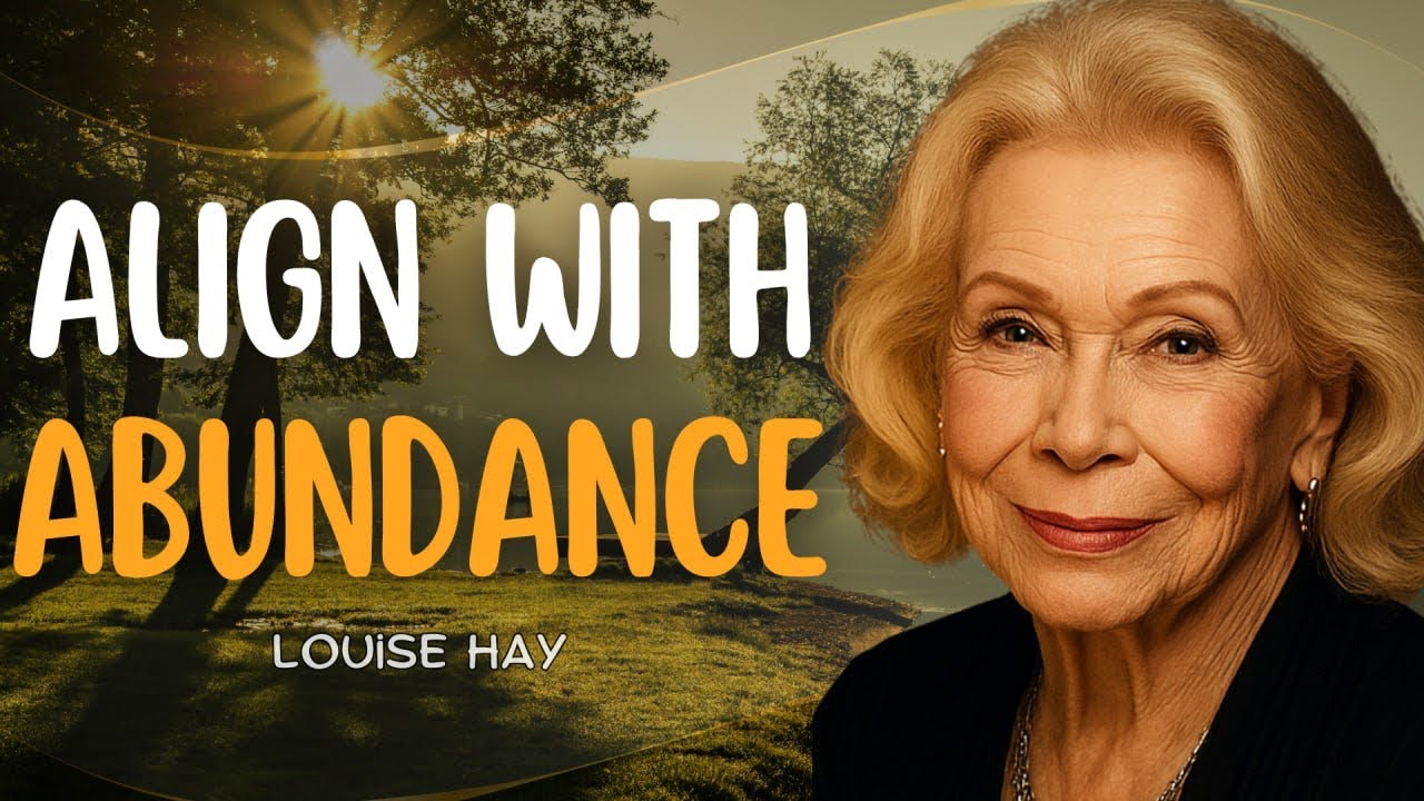 Louise Hay: I Am Aligned With the Energy of Abundance | Powerful ...