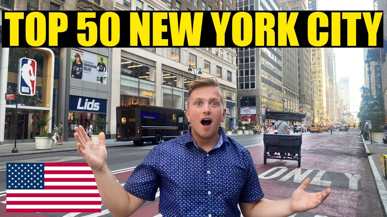50 BEST THINGS To Do in NEW YORK CITY - YouTube