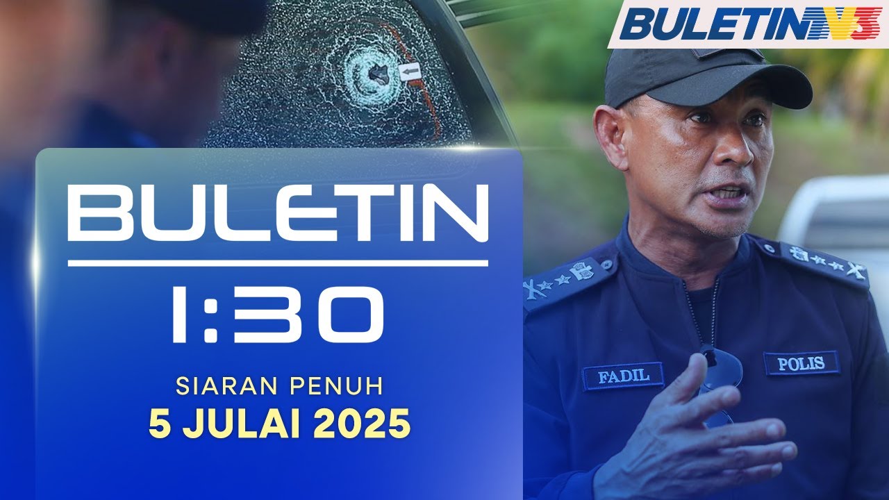 Dua Lelaki Ditembak Mati Polis Di Susur Keluar PLUS Dekat Jitra | Buletin 1.30, 5 Julai 2025