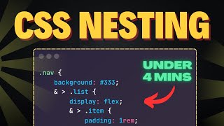 CSS Nesting: Write Less Code for Cleaner, Smarter Stylesheets