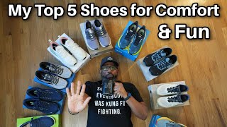 My Top 5 Shoes for Comfort and Fun,... Hoka, ON Cloud, Brooks Running by FitnessNBeer 4,302 views 1 month ago 7 minutes, 58 seconds