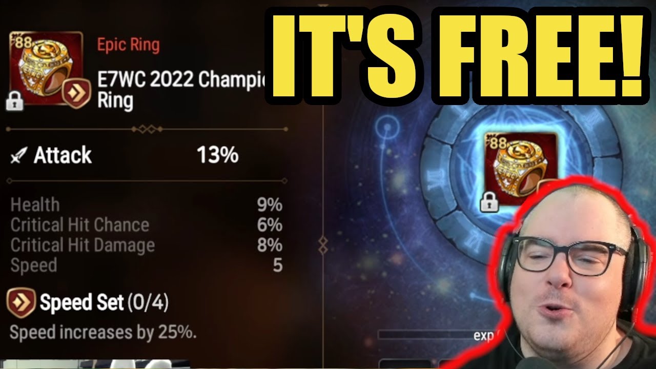 FREE Insane Ring! GET IT NOW! EPIC SEVEN