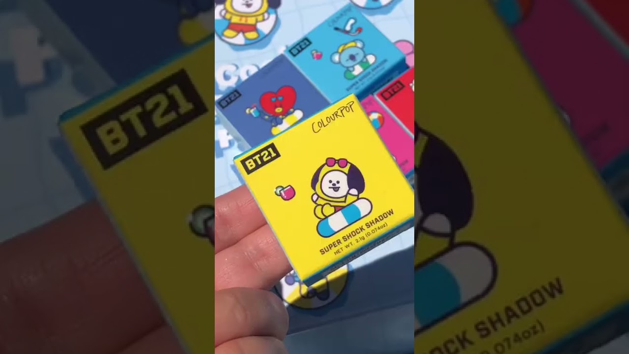 BT21 x Colourpop!! 😍 FIRST LOOK! 👀  *use code:TRENDMOOD 10% off 