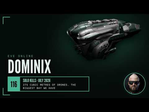 EVE Online Dominix Guide — 375 Cubic Metres Of Drones. The Biggest Bay We Have Covered