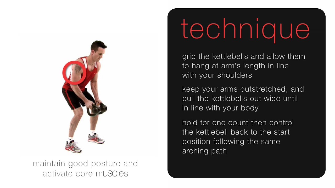 How to do a Kettlebell Reverse Fly by YouTube