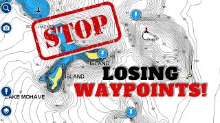 How to save waypoints on your Lowrance HDS electronics screenshot 1