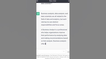Business Analyst Vs Data Analyst Vs Data Scientist by ChatGPT  #shorts #viral #viralvideo