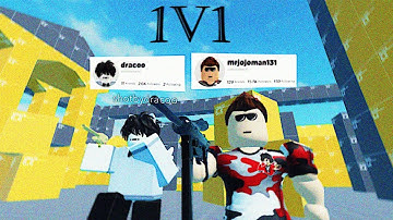 1v1ing Dracoo... (Roblox Arsenal Matrix)