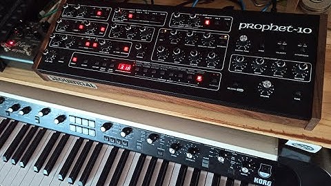 Prophet 10 (desktop) and El Capistan