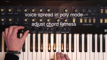 Tubbutec Polysex - Korg Polysix mod - demonstration