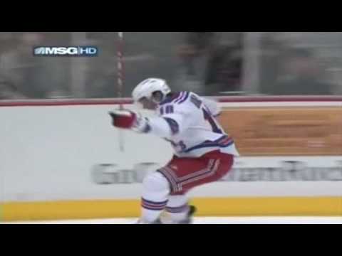 Nigel Dawes nice goal "Pronger undressed" | 12/16/2008