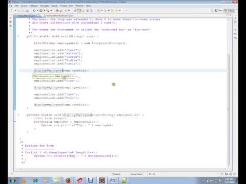 HOW TO RENAME METHOD IN ECLIPSE AUTOMATICALLY DEMO