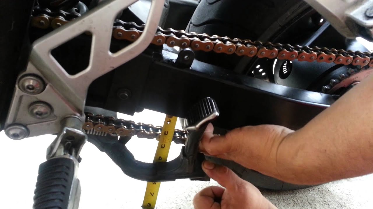 suzuki bandit chain adjustment