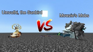 Umvuthi, the Sunbird vs Mowzie's Mobs  Mob Battle  Minecraft