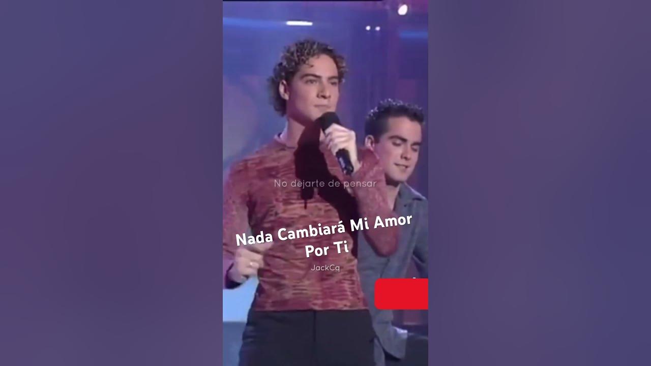 David Bisbal Nada Cambiará Mi Amor Por Ti Siempre Sentirás Que te #talent #davidbisbal