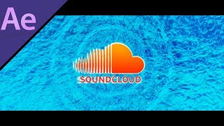 3D Water Logo Animation in After Effects - After Effects Tutorial - No Plugins