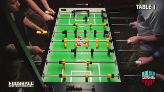 Foosball Open Doubles Final: Brandon Munoz & Ryan Moore vs Brandon Moreland & Warren Vanlandingham