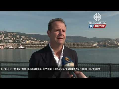IL MOLO OTTAVO SI FARA': BLINDATO DAL GOVERNO IL FINANZIAMENTO DA 207 MILIONI | 08/11/2024