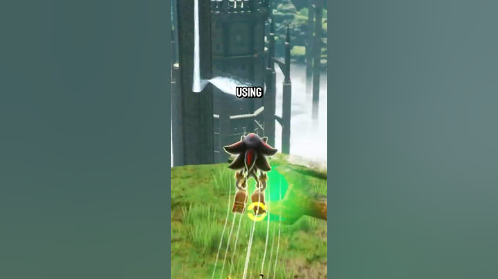 This Sonic X Shadow Generations Ability Changes EVERYTHING!
