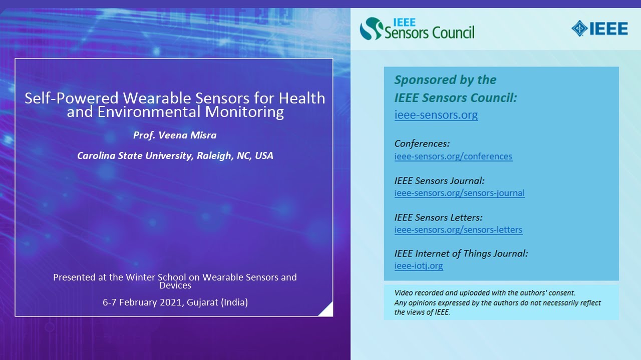 Self-Powered Wearable Sensors for Health and Environmental Monitoring