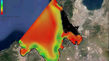 Coupling tidal wave with wave radiation stresses due to winds