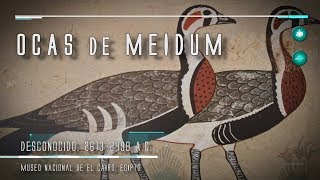 Historia del Arte 2.0 | Ocas de Meidum | 2700 a.C. | Museo Egipcio de El Cairo | Egipto