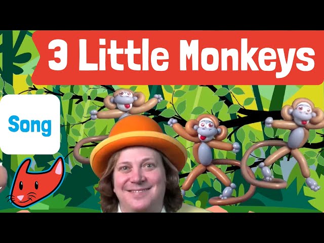 3 Little Monkeys | Kids songs | Magicio & Friends | Made by Red