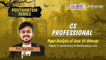 CS Professional l Paper Analysis of June 25 Exam l Paper 6B : IBC  #csatjkshahclasses
