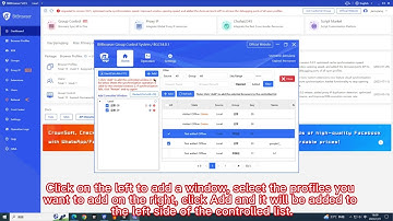 free!Group control synchronization for managing multiple profiles！Multi-login accounts browser！