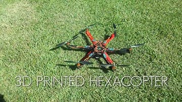 3D Printed Hexacopter