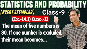 The mean of five numbers is 30. If one number is excluded, their mean becomes28. The