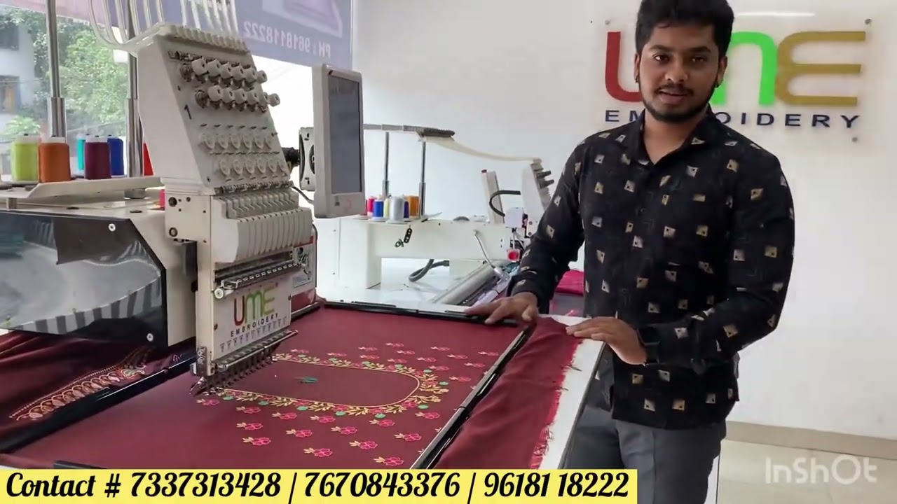 Earn upto 1 lakh | Loan & EMI Available | Automatic Embroidery Machine | #embroideryfashion #machine
