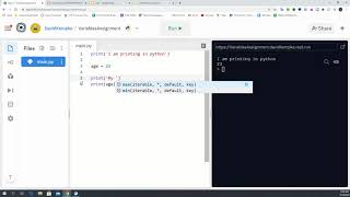 CSP python Variables