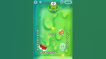 Cut the Rope Spooky box level 21 all three stars walkthrough