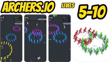 Archers.io Game Won All Levels 5-10 Gameplay Walkthrough (Android-iOS)