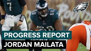 Progress Report: Jordan Mailata | Philadelphia Eagles