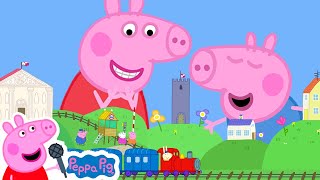 Video thumbnail of "Giant Peppa and George Take Over | Hokey Cokey | Peppa Pig Nursery Rhymes and Kids Songs"