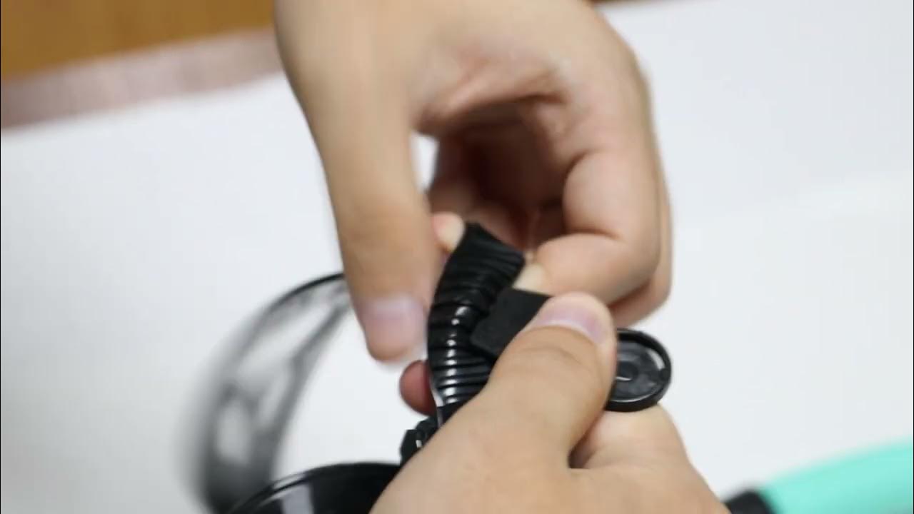 how to assemble snorkel and snorkel mask method 2 YouTube