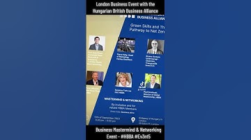 London Business Networking Event in Sept & Mastermind with Hungarian British Business Alliance #HBBA