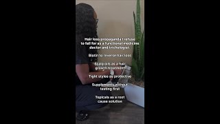 There is a lot of misinformation being sold to women with hair loss.