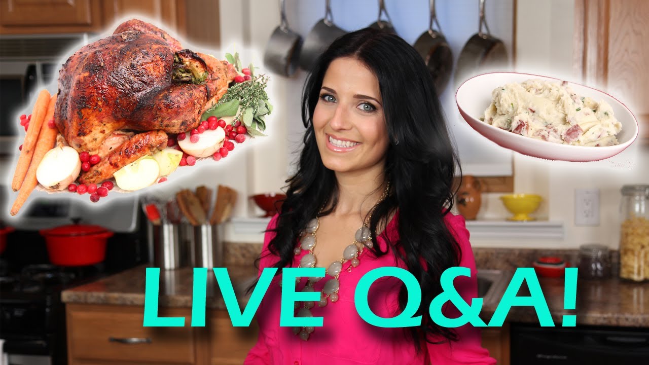 Thanksgiving (was) Live Q&A With Laura Vitale! | Laura in the Kitchen