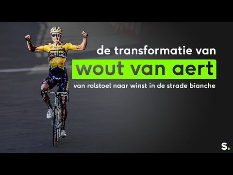 De transformatie van Wout van Aert - van rolstoel tot winst in de Strade Bianche