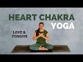 Yoga for the HEART CHAKRA - 15 Minutes for Love & Compassion of the Fourth Chakra