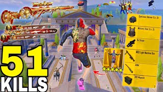 51 KILLS!!😱 IN ONE GAME MY NEW YEAR RECORD w/ BAPE SET🔥Pubg Mobile-Bgmi screenshot 5