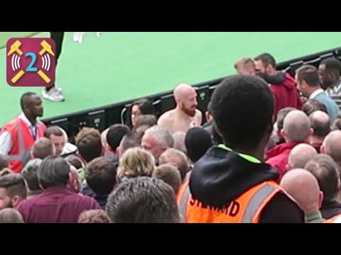 Ginger Pele Climbs Into Crowd | James Collins West Ham Legend