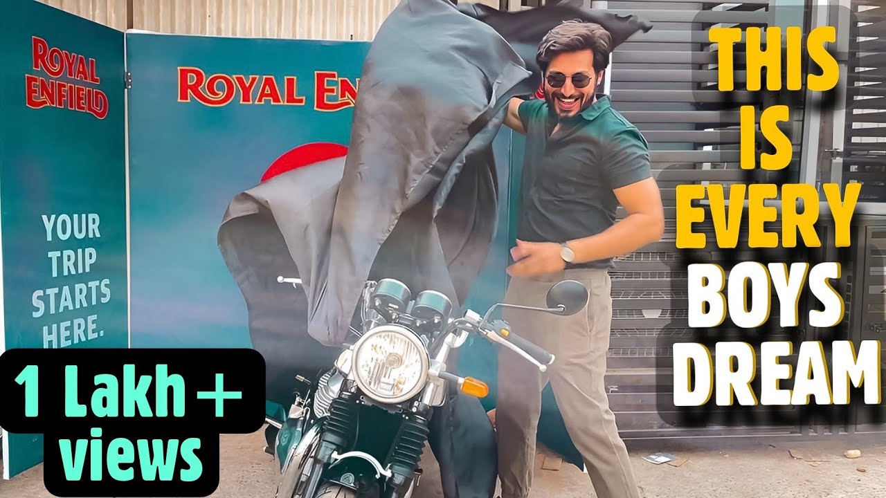 Finally taking Delivery of my DREAM BIKE I CONTINENTAL GT 650 l MR CLEAN I CHROME