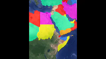 خريطة العالم الاسلامي 