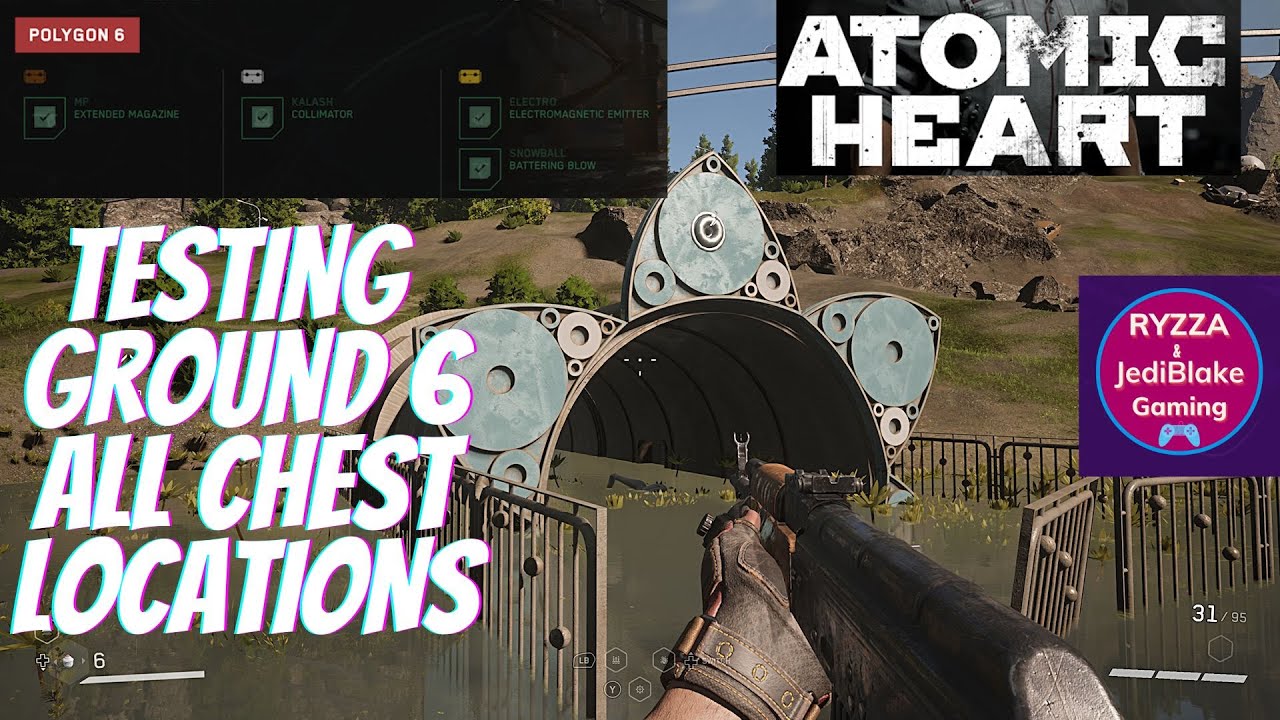 All Chest Locations Testing Ground 6 Atomic Heart